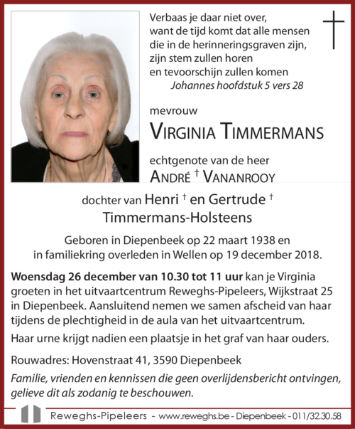 Virginia Timmermans