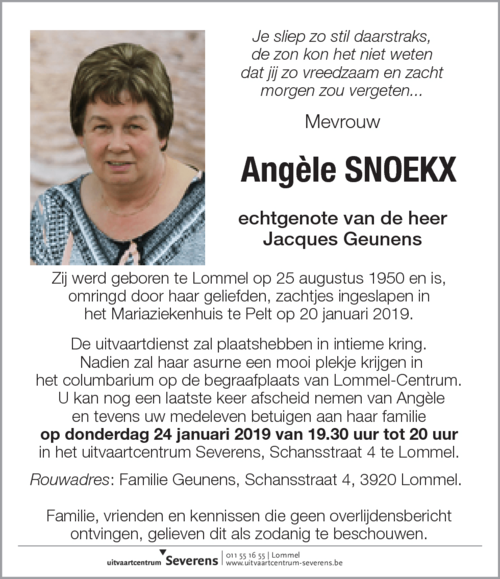 Angèle Snoekx