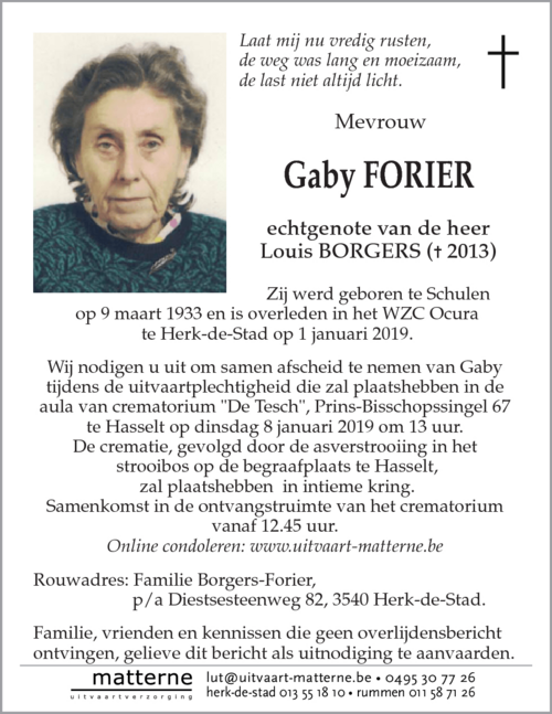 Gaby Forier