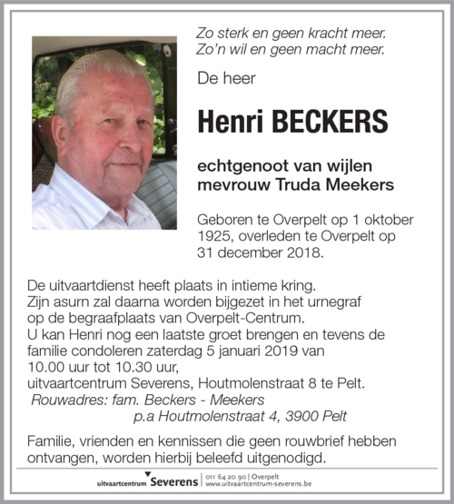 Henri Beckers