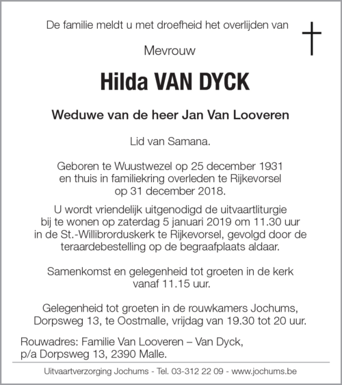 Hilda Van Dyck