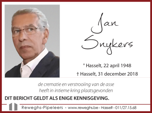 Jan Snykers