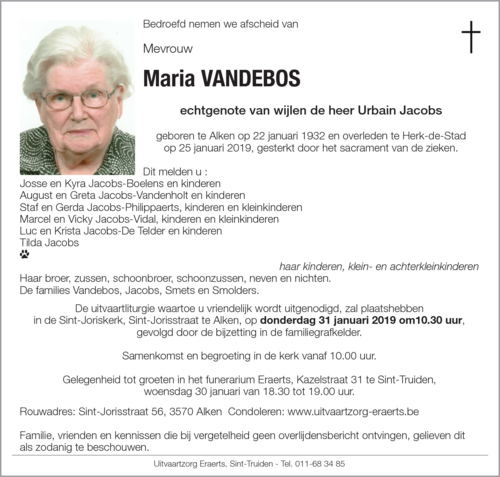 Maria Vandebos