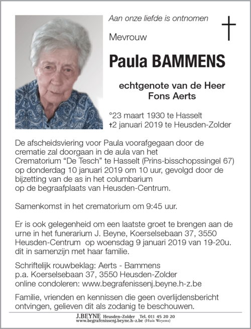 Paula Bammens