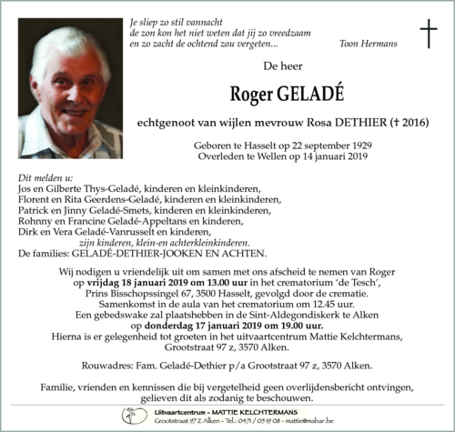 Roger Geladé