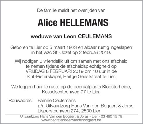 Alice Hellemans
