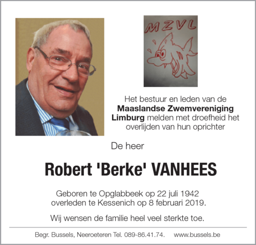 Robert 'Berke' VANHEES