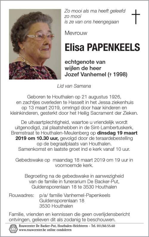 Elisa Papenkeels