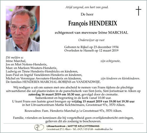 François HENDERIX