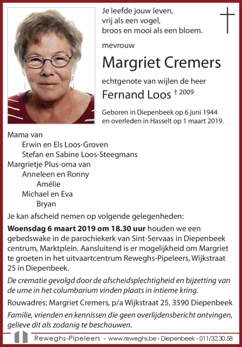 Margriet Cremers