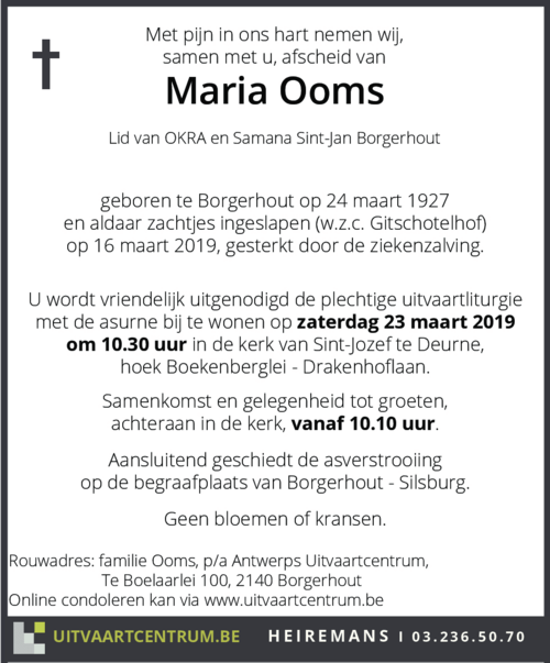 Maria Ooms