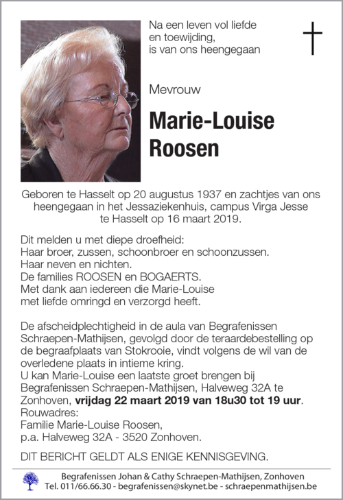 Marie-Louise Roosen
