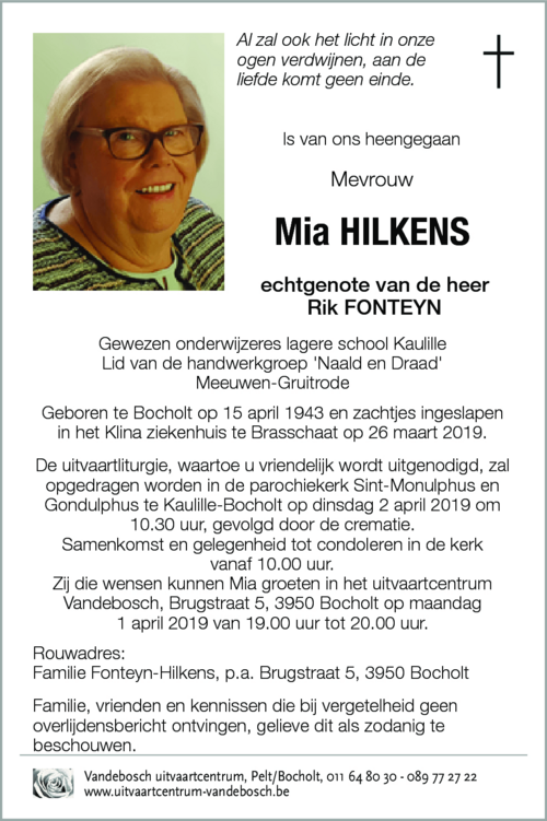 Mia HILKENS