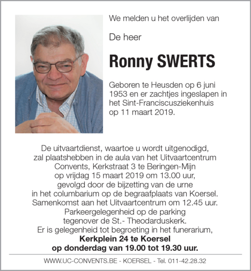 Ronny Swerts