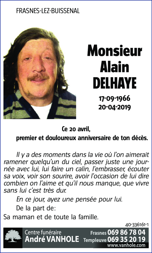 Alain DELHAYE