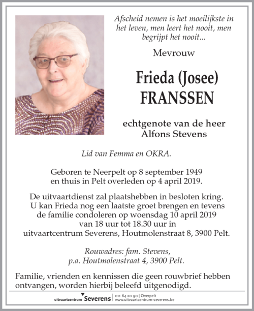 Frieda Franssen