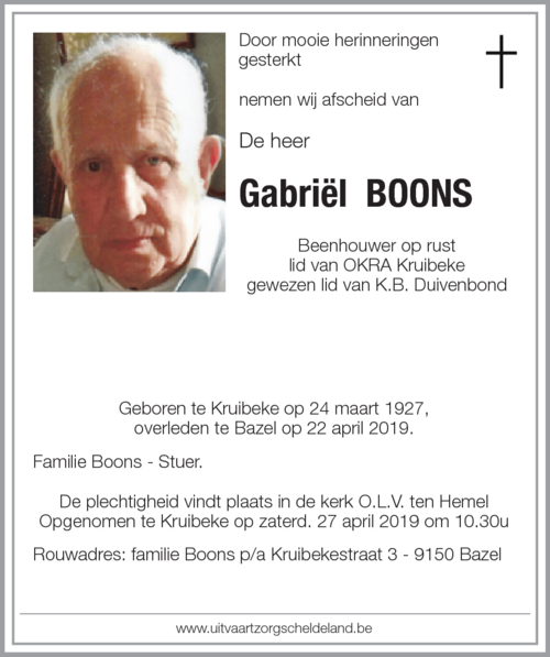 Gabriël Boons