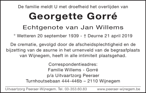 Georgette Gorré
