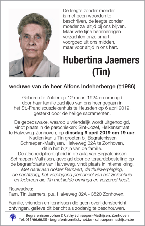 Hubertina Jaemers