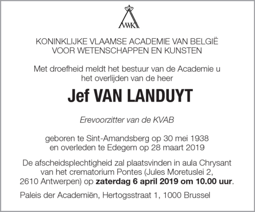 Jef Van Landuyt