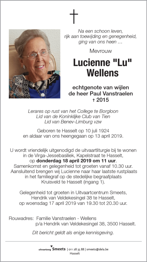Lucienne Wellens