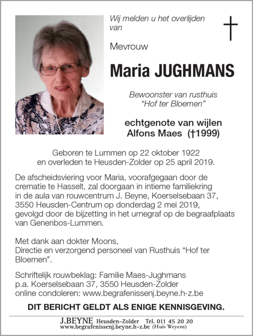 Maria Jughmans