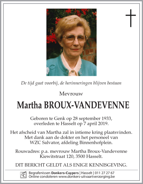 Martha Broux-Vandevenne
