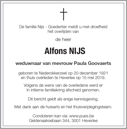 Alfons Nijs