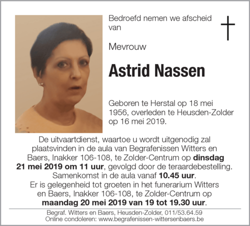 Astrid Nassen