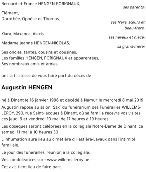 Augustin HENGEN