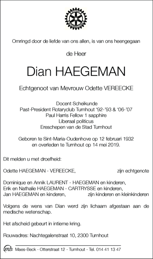 Dian Haegeman