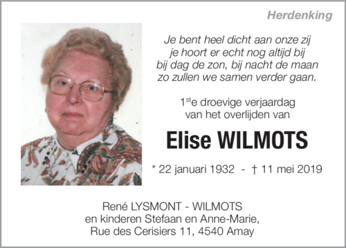 Elise Wilmots