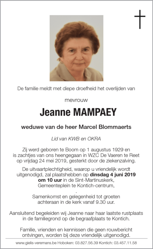 Jeanne Mampaey