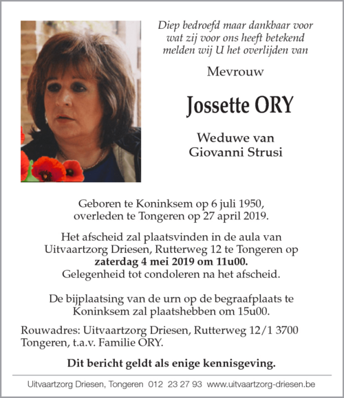 Jossette Ory