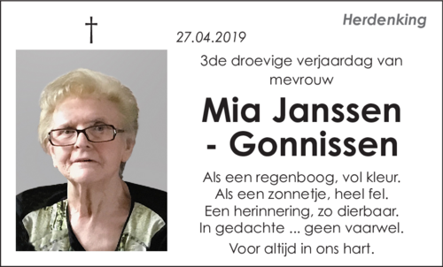 Mia Janssen-Gonnissen
