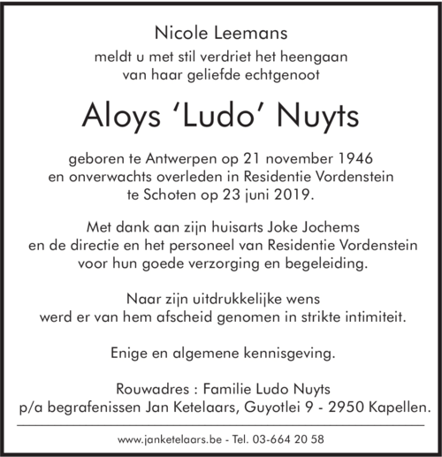 Aloys Nuyts