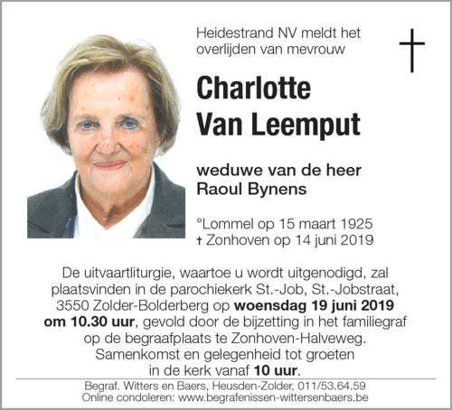 Charlotte Van Leemput