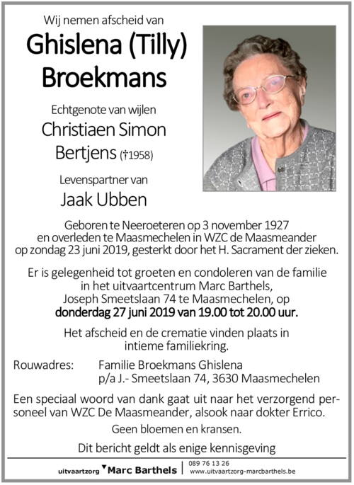 Ghislena Broekmans