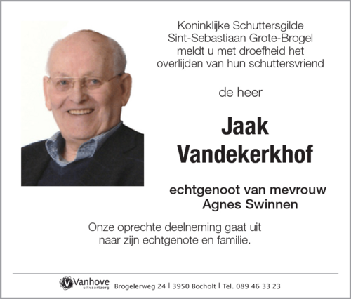 Jaak Vandekerkhof