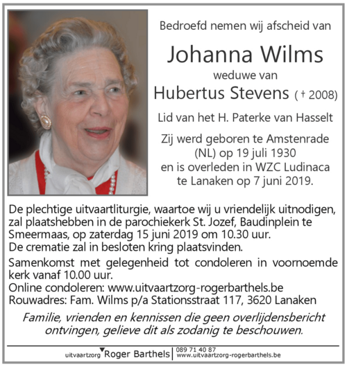 Johanna Wilms