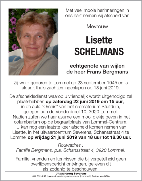 Lisette Schelmans