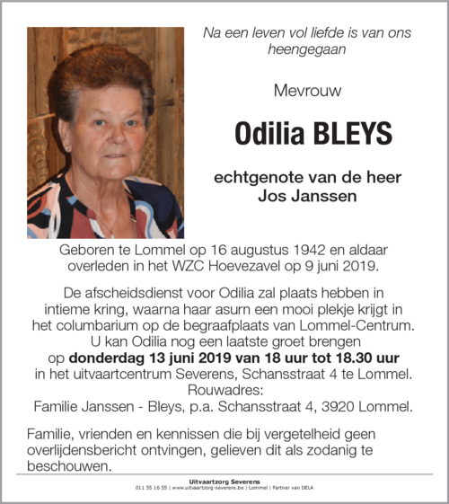 Odilia Bleys