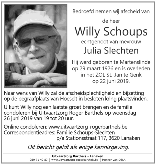 Willy Schoups