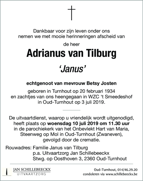 Adrianus van Tilburg
