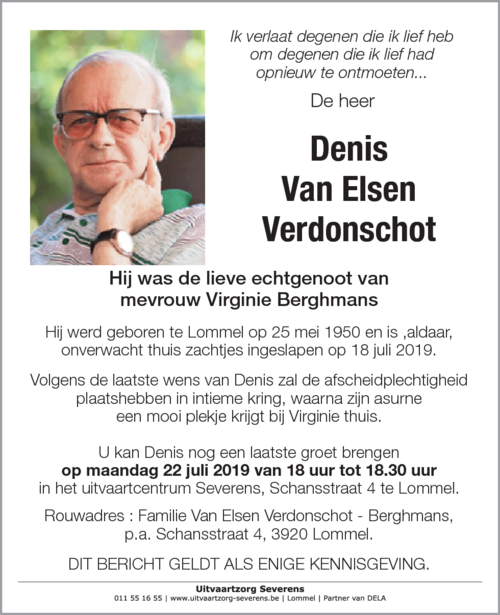 Denis Van Elsen Verdonschot