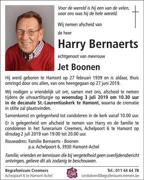 Harry Bernaerts