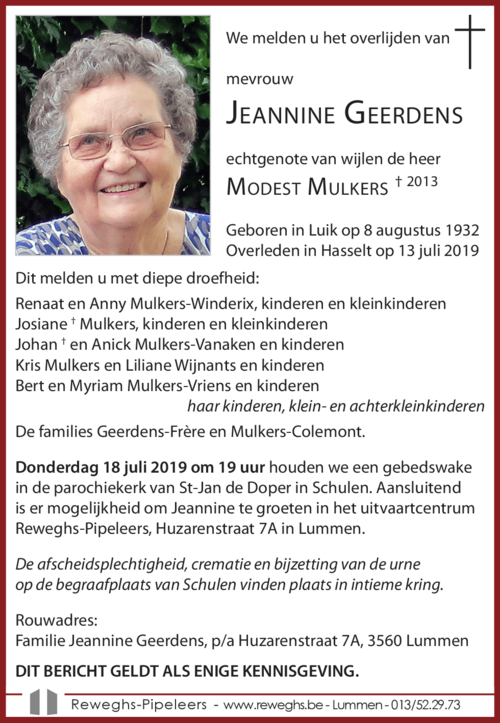 Jeannine Geerdens