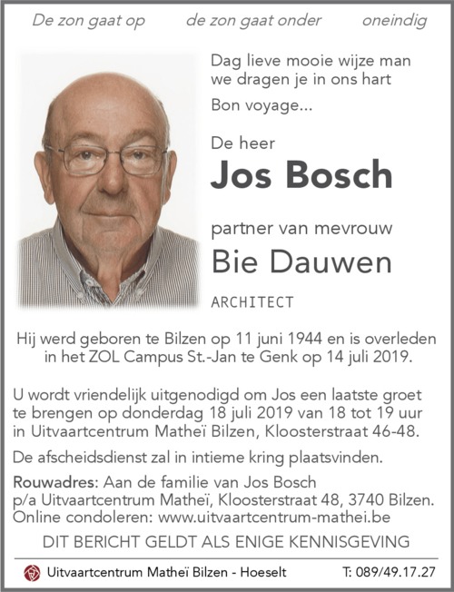 Joseph BOSCH