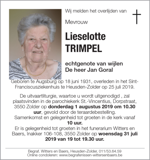 Lieselotte Trimpel
