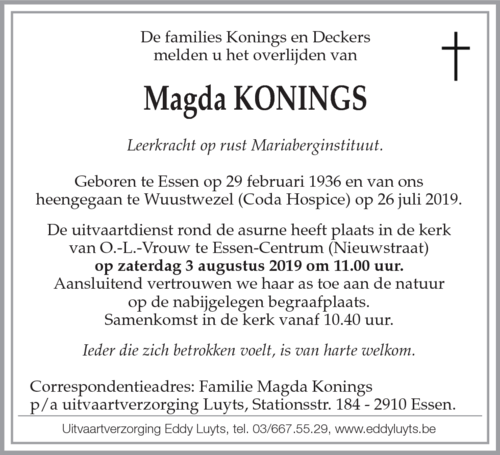 Magda Konings